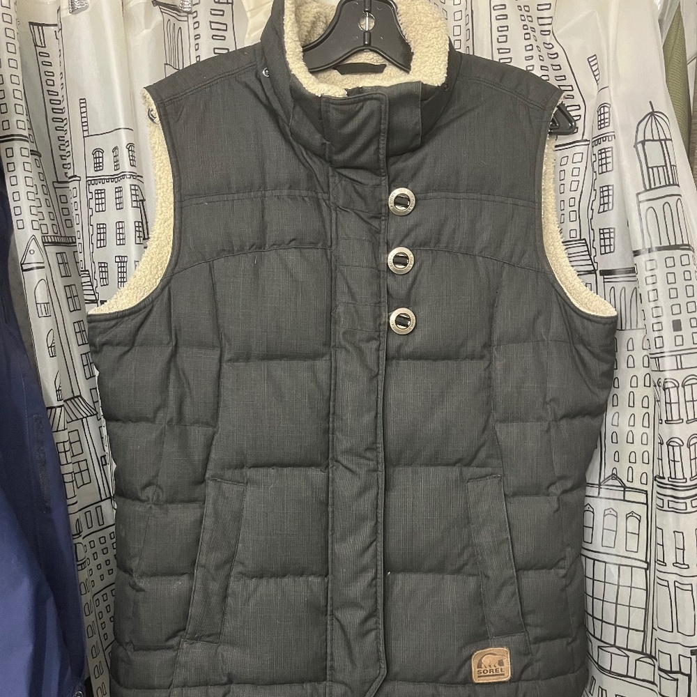 Classic Woman limited edition Sorel Sherpa fur lined vest